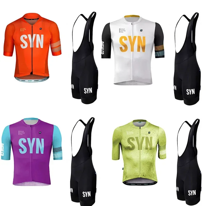 Cycling Bib Shorts - SYN Bicycle riding clothes men's summer