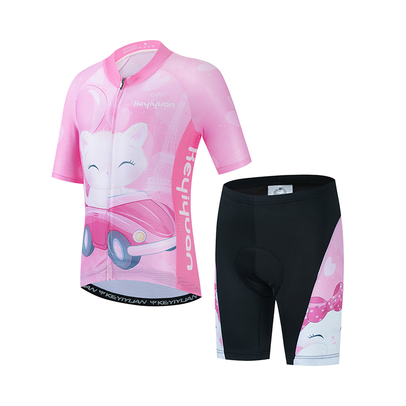 Cycling Gear Jersey - KEYIYUAN Trẻ Em Đường Bộ Quần