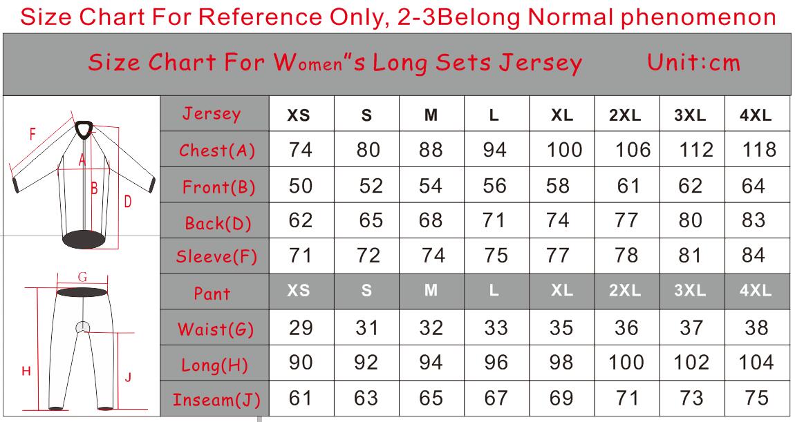 Liv Nữ Mùa Đông Bicicleta Bộ N - đánh giá và giá Cycling Gear Jersey